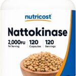 Nutricost Nattokinase 2,000 Fu 120 Capsules
