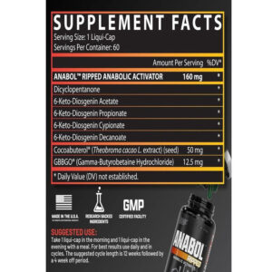 Nutrex Anabol Ripped 60 Kapsül - Görsel 2