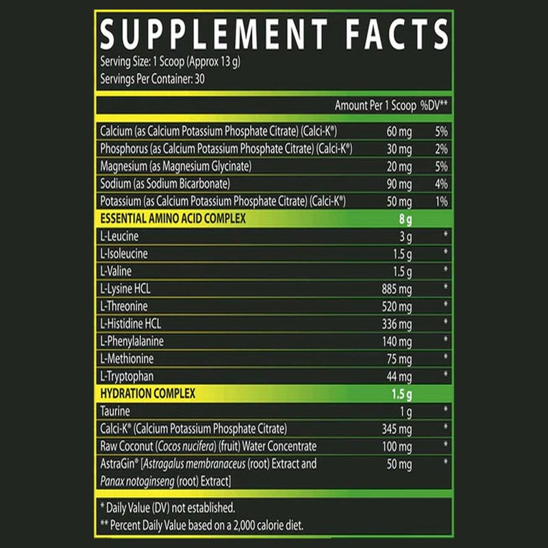 Nutrex Eaa Amino Complex 30 Servis - Görsel 5