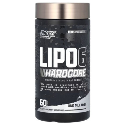 Nutrex Lipo 6 HardCore Maximum Fat Burner 60 KAPSÜL
