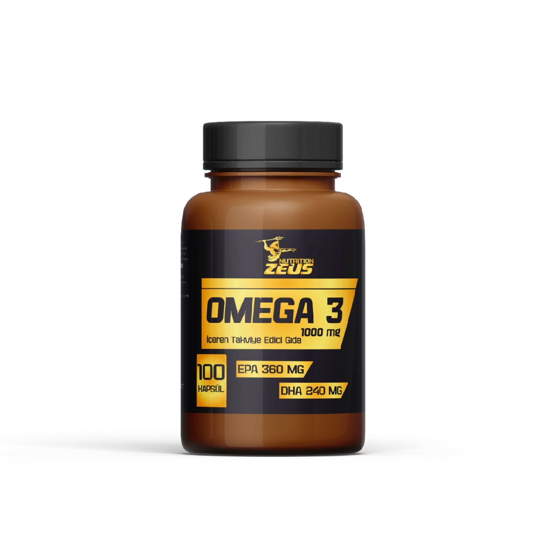 Zeus Nutrıtıon Omega-3 & Krill Oil 100 Kapsül