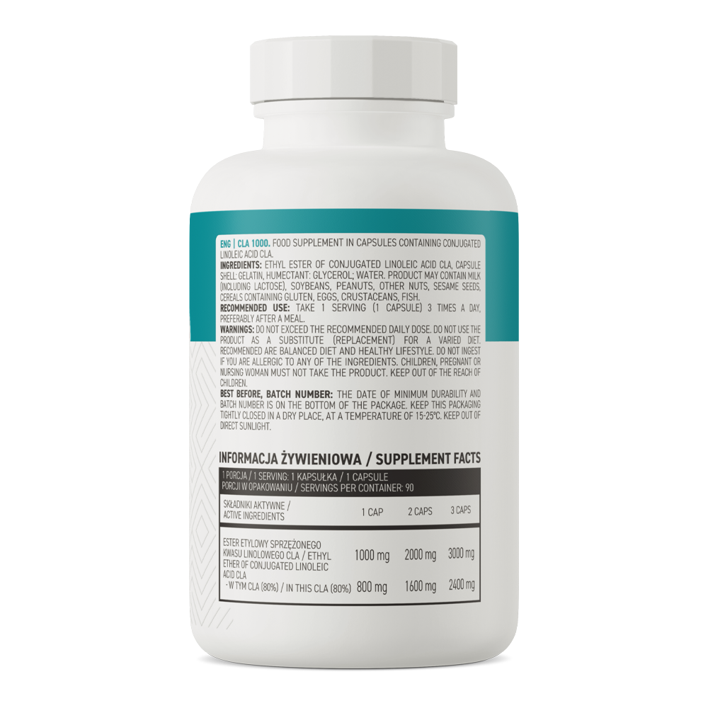 OstroVit CLA 1000 90 capsules - Görsel 3