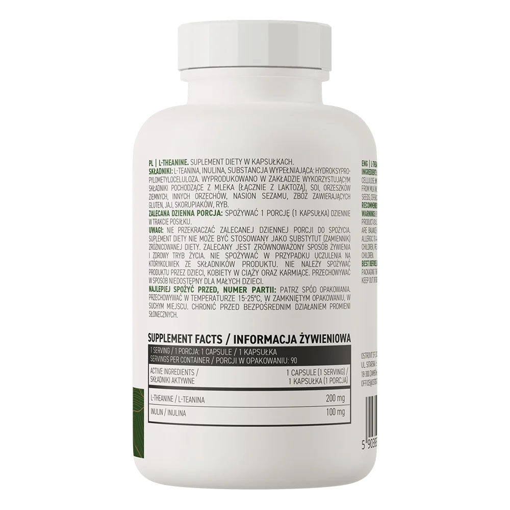 OstroVit L-Theanine İnulin Vege 90 caps