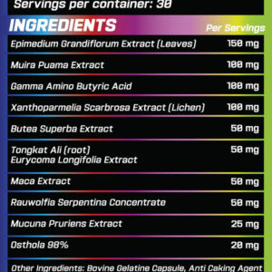 Grimlabs Pornstar 30 Kapsül