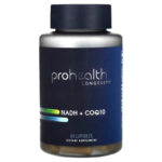 ProHealth Longevity NADH + CoQ10 Coenzyme Q10 Ubiquinone ATP focus and memory 60 Capsules
