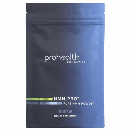 ProHealth Longevity NMN Pro Pure Powder Nicotinamide Mononucleotide - 100 Servis