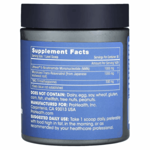 ProHealth Longevity NMN Pro Complete Trans Resveratrol & TMG Cellular Health Anti-Aging  75 gr