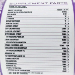 Pharma X - Alchemist Advanced PreWorkout Yohimbine Agmantine Formula 3 - Görsel 2
