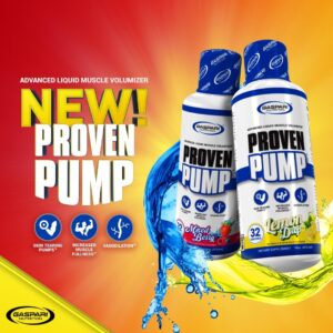 Gaspari Nutrition Proven Pump Preworkout Citrulline Betaine Arginine Liquid - Görsel 2
