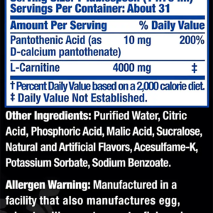 RONNİE COLEMAN Gold L-CARNITINE Fat Burner 4000 Mg