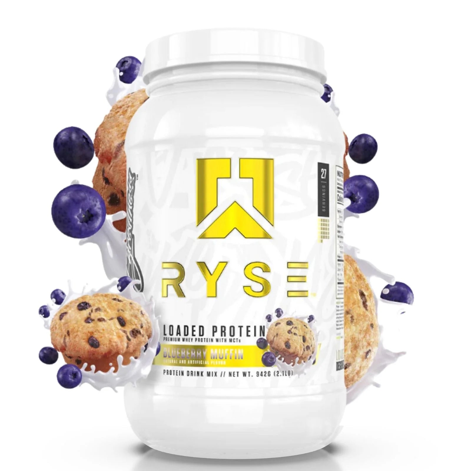RYSE, Protein Loaded, Premium Whey Protein