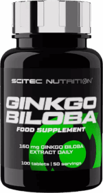 Scitec Nutrition Ginkgo Biloba Mabet ağacı ekstrat 100 tablet