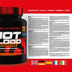 Scitec Nutrition Hot Blood Hardcore Pump Preworkout (700 gr.) - 56 servis - Görsel 2