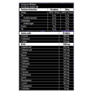 Skull Labs Perfect Amino Eaa Bcaa Complex 10000 300 TABLET