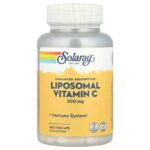 Solaray Enhanced Absorption Liposomal Vitamin C Phosphatidylcholine Sunflowers 100 VegCaps