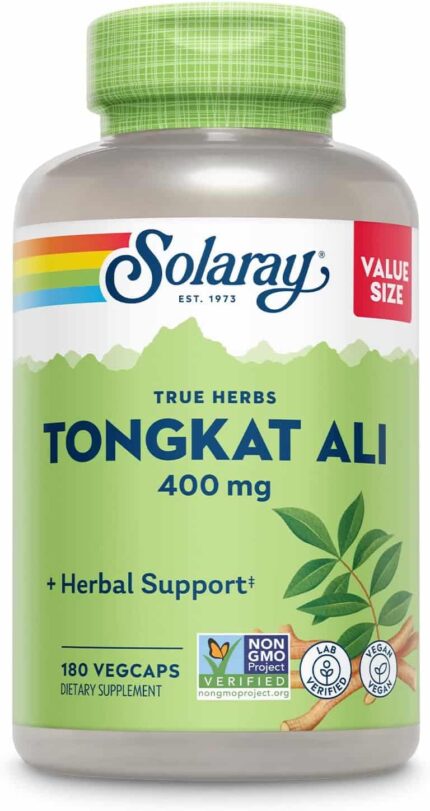 Solaray Tongkat ali 180 kapsül