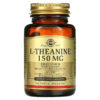 Solgar L-Theanine Free Form Mood Support 150 mg 60 Vegetable Caps