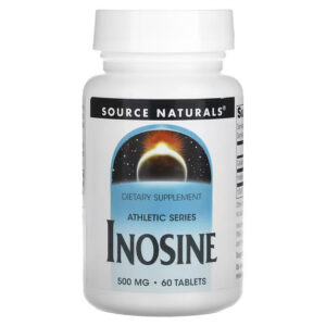 Source Naturals Athletic Series Inosine Calcium Bone, Joint & Cartilage 500 mg, 60 Tablet