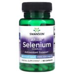 Swanson Albion Selenium Antioxidant(Antioksidan) Complex, 200 mcg 90 Caps