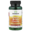 Swanson Balance B-50 Vitamin B Complex Energy and Metabolism 100 Caps