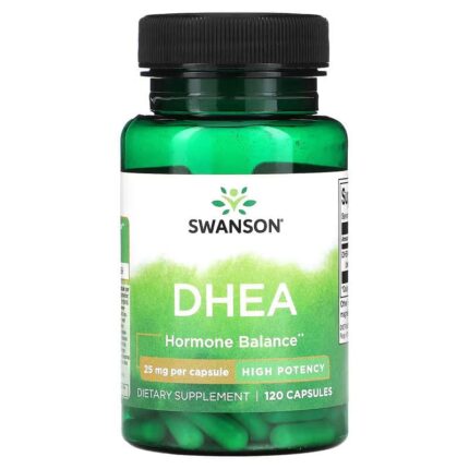 Swanson DHEA High Potency 25 mg 120 Kapsül