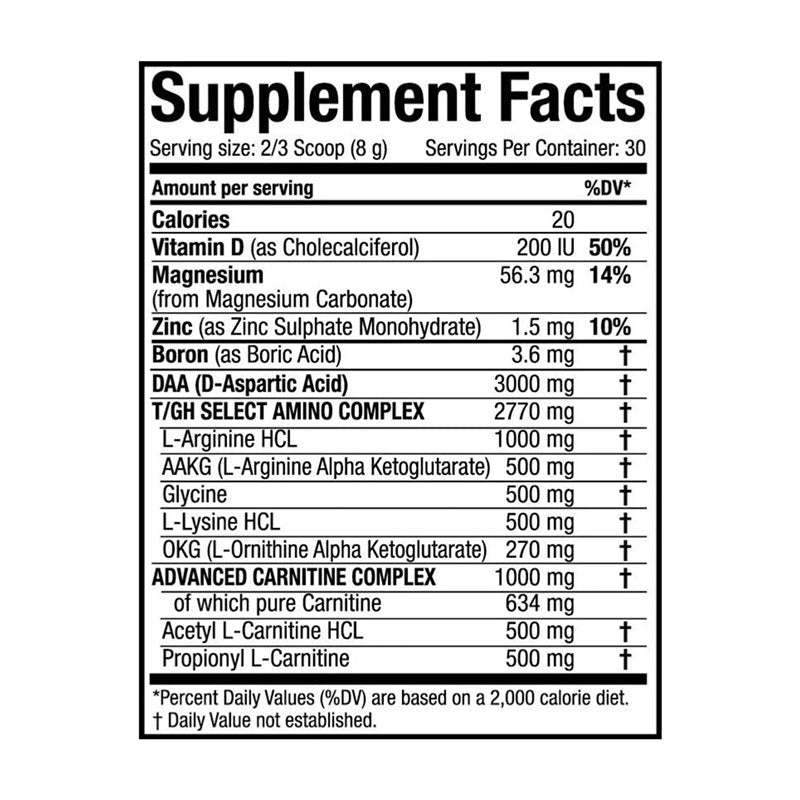 Scitec Nutrition TGH Test GH 300 gram