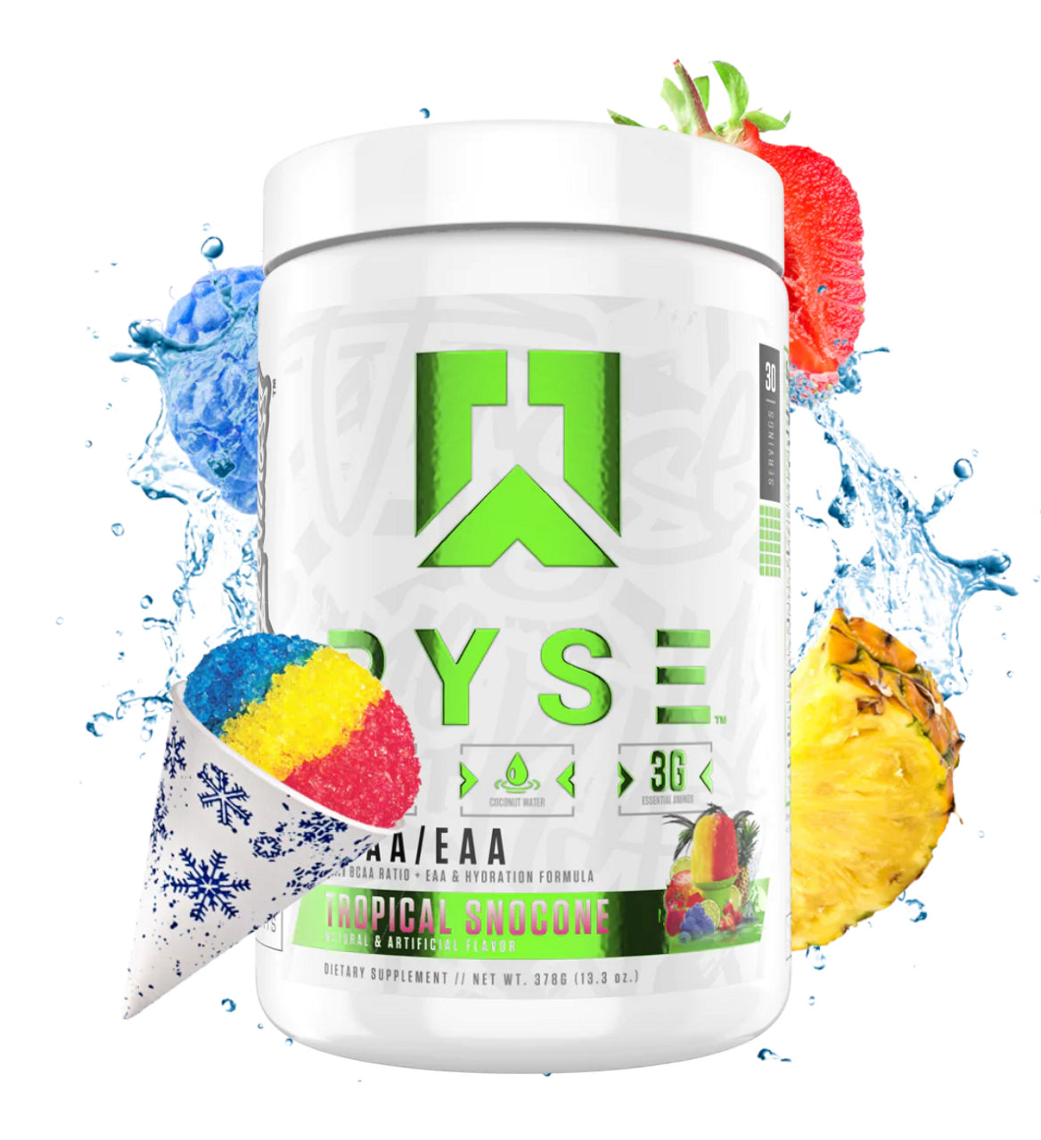 RYSE Nutrition BCAA + EAA Complex Amino 30 Servis - Görsel 2