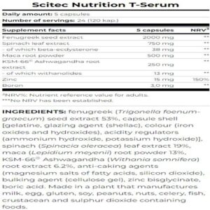 Scitec Nutrition T-Serum  120 Caps