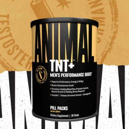 Animal TNT+ Testo Booster Tribulus+Fenugreek+Maca+İnositol+Grape+Astragalus+Saw palmetto+Ashwagandha 30 Pack