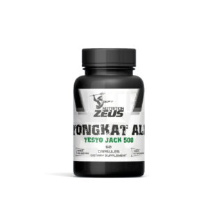 Tongkat Ali Testo Jack 500 Zeus Nutrition 60 Kapsül