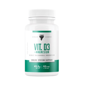 Trec Nutrition Vitamin 2000 IU D3 Magnesium(Magnezyum) Vitamin D 60 caps