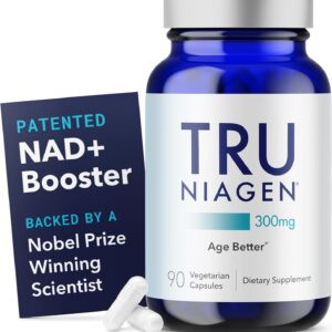 TRU NIAGEN Patented NAD+ Anti Aging and Cell Regeneration 300 mg Energy Brain Muscle Nicotinamide Riboside
