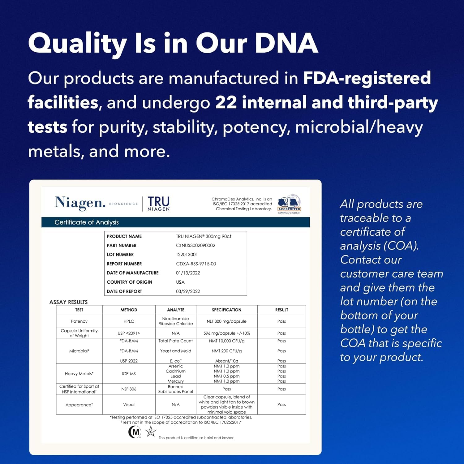 TRU NIAGEN Patented NAD+ Anti Aging and Cell Regeneration 300 mg Energy Brain Muscle Nicotinamide Riboside - Görsel 3