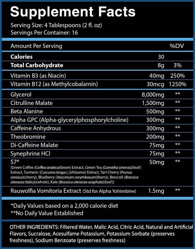 Centurion Labz God of Thunder S7 PreWorkout - Görsel 5