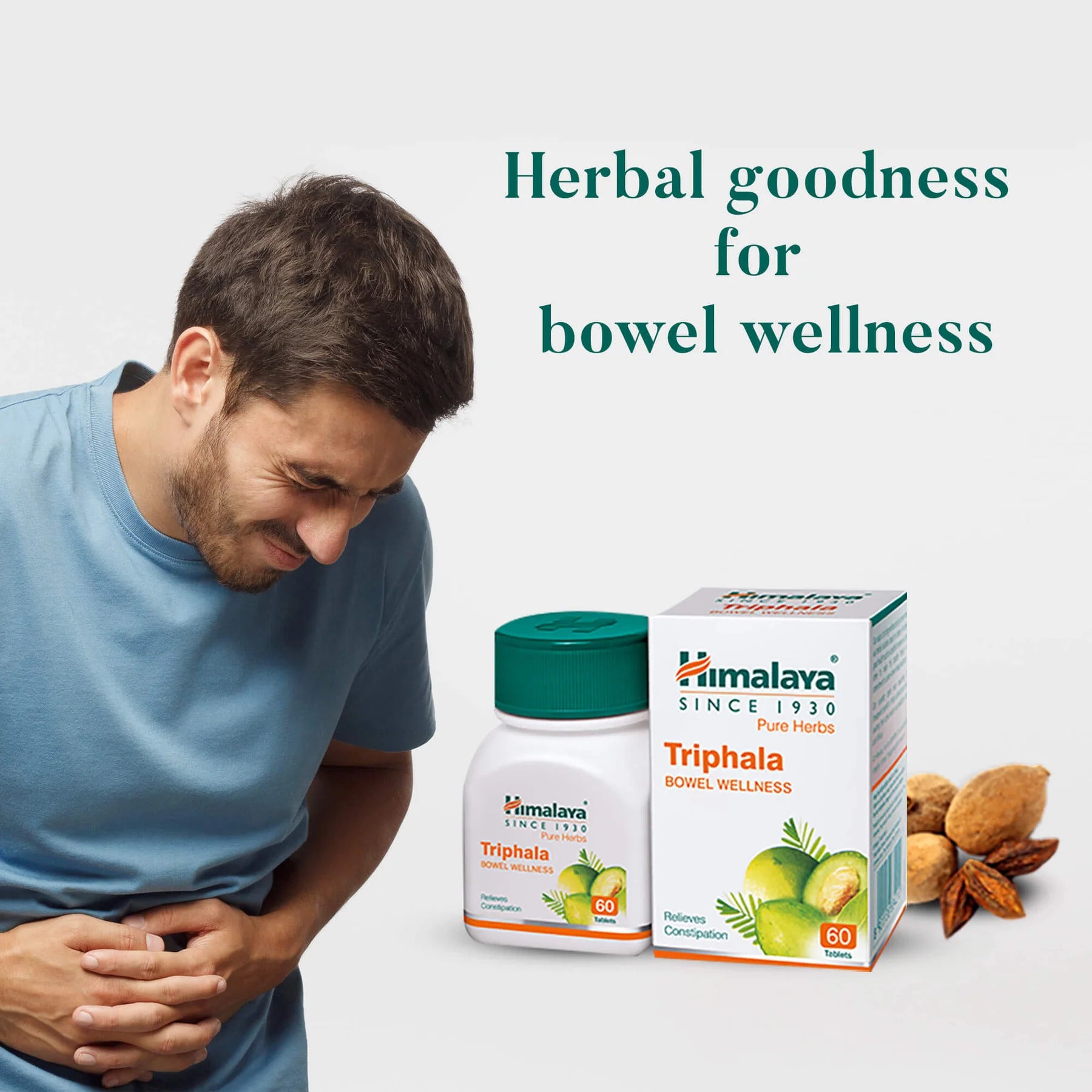 Himalaya Triphala Colon Cleanse Detox Constipation 60 Tablet - Görsel 3