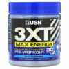 USN 3XT Max Energy High Stimulant & Thermogenic Ripped Burner PreWorkout 30 Servis