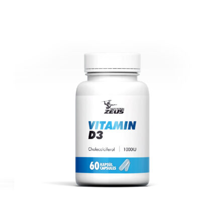 D3 VİTAMİN Zeus Nutrition 60 Kapsül