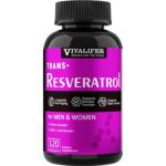 VIVALIFER Resveratrol+Vitamin C Anti-Aging Immune, Cardiovascular Joint 500mg+120mg 120 Caps - Görsel 8