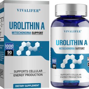 VIVALIFER Urolithin A 1000 MG Antioxidants for Healthy Aging 90 Softgels