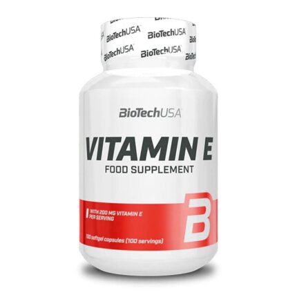 Biotech Usa Vitamin E Antioxidants immune system - 100 softgel