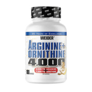 Weider Arginine Plus Ornithine 4.000 – 180 caps