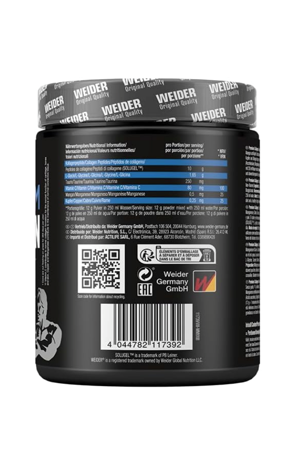 Weider Premium Collagen 300 gr - Kolajen Takviyesi - Görsel 2