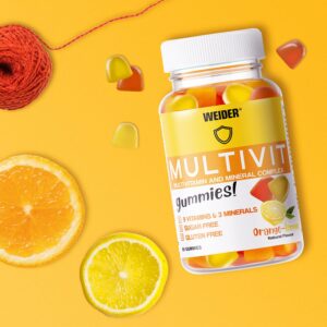 Weider Multivit Gummies multivitamin 80 gummy - Görsel 2