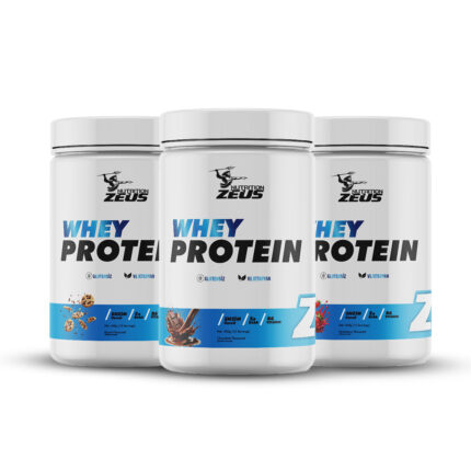 Zeus Nutrition Whey 400gr 3'LÜ KAMPANYA -ÇİLEK-ÇİKOLATA-KURABİYE