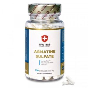 Swiss Agmatine Sulfate 500 mg 100 Kapsül
