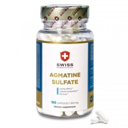 Swiss Agmatine Sulfate 500 mg 100 Kapsül