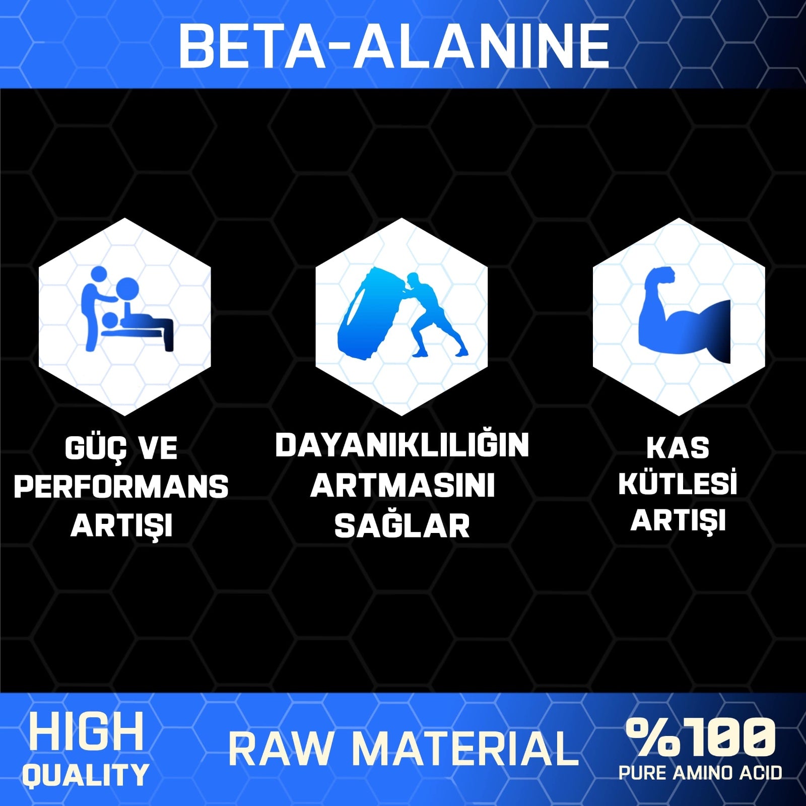 Proftein Beta Alanine 500g - Görsel 3