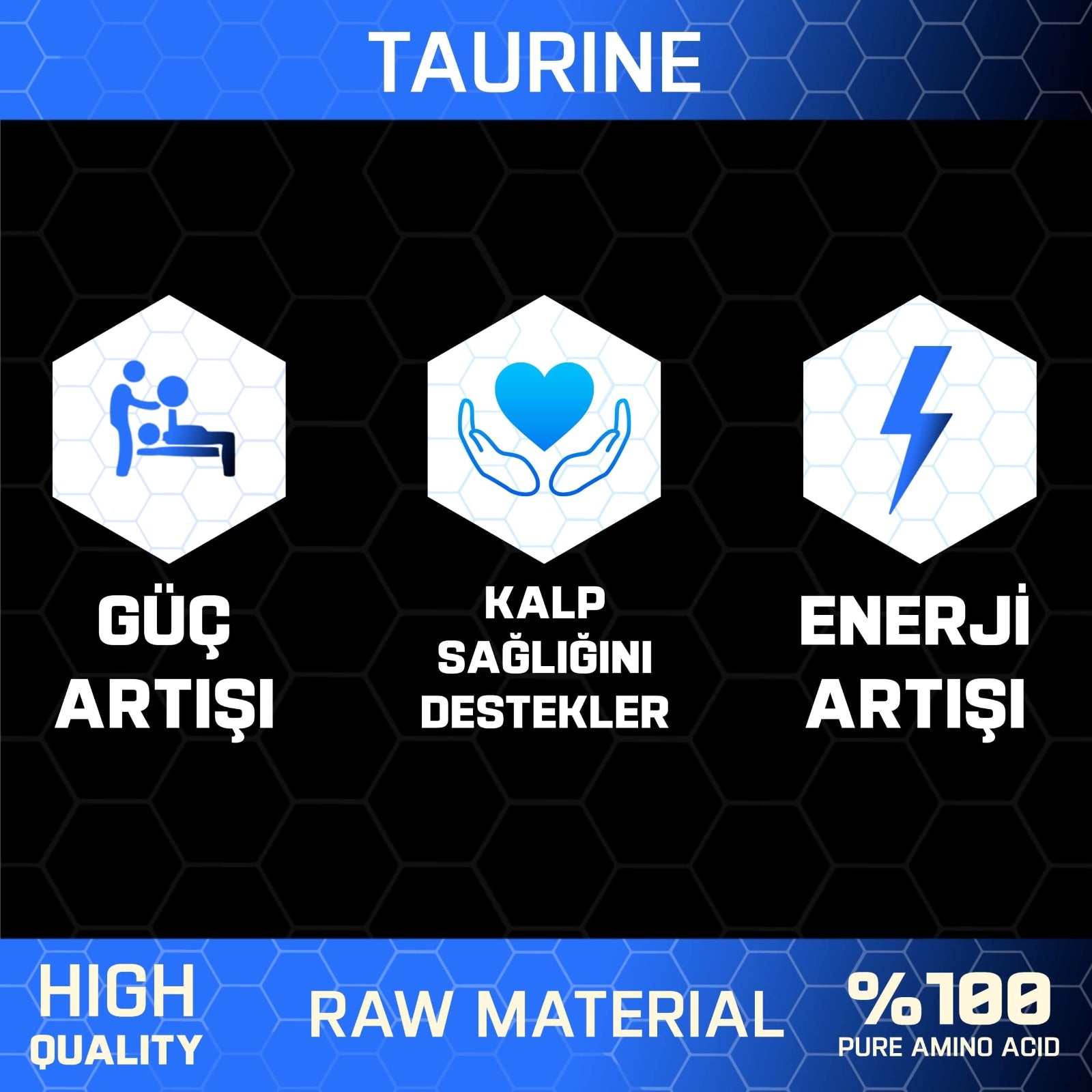 Proftein Taurine 500g - Görsel 2