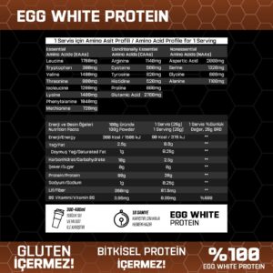Proftein Egg White Protein - Görsel 5
