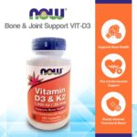 NOW Foods Vitamin D3 K2 35 mcg 120 Capsules